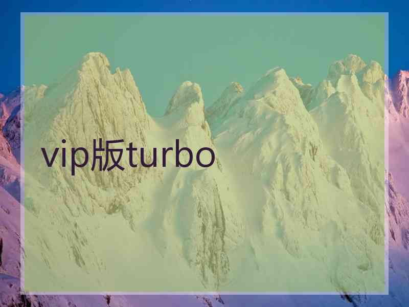 vip版turbo