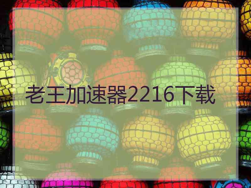 老王加速器2216下载