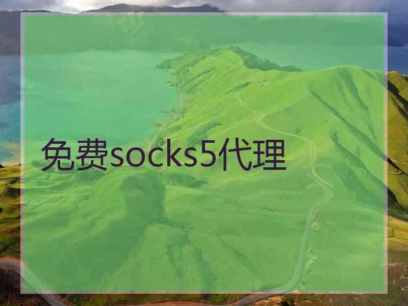 免费socks5代理